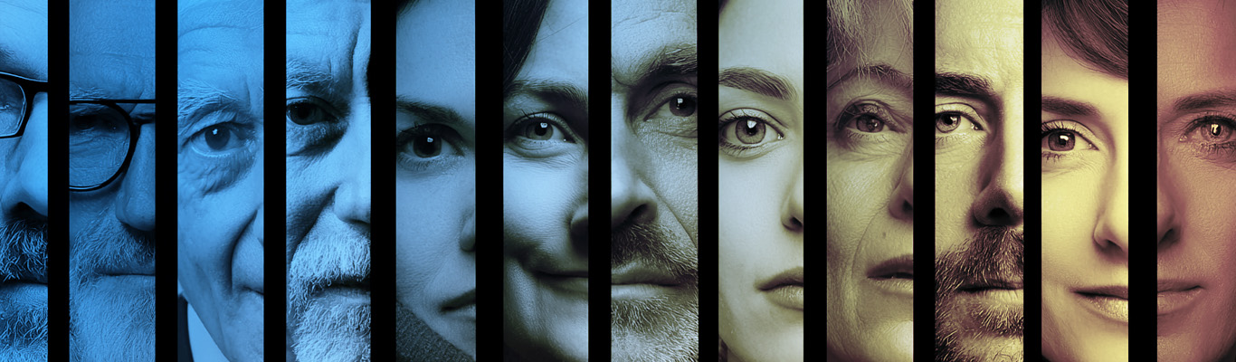 A selection of faces to represent consultancy services